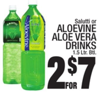 C Town Aloevine aloe vera drinks offer