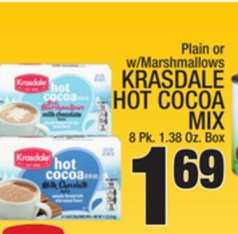 C Town Krasdale hot cocoa mix offer