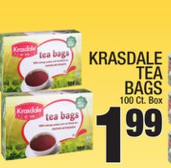 C Town Krasdale tea bags offer