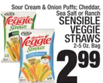 C Town Sensible veggie straws offer