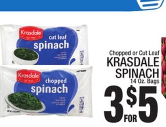 C Town Krasdale spinach offer