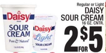 C Town Daisy sour cream offer
