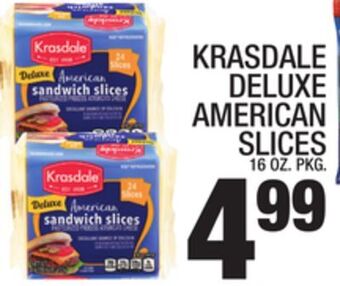 C Town Krasdale deluxe american slices offer