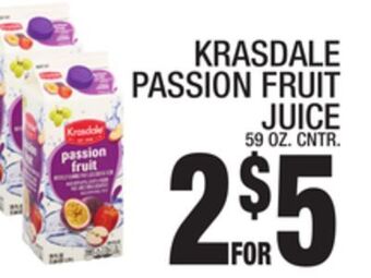 C Town Krasdale passion fruit juice offer
