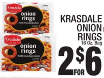 C Town Krasdale onion rings offer