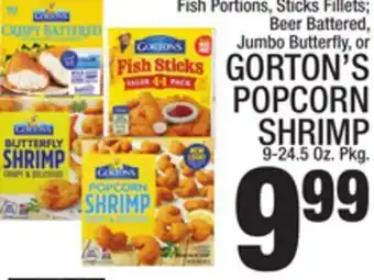 C Town Gorton's popcorn shrimp offer