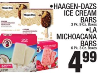 C Town Haagen-dazs ice cream bars 3 pk. 9 oz. boxes offer