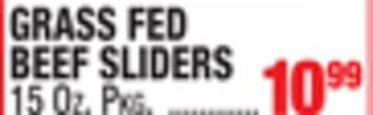 C Town Grass fed beef sliders offer
