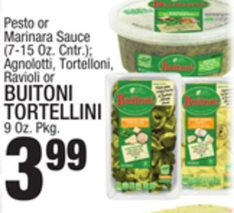 C Town Buitoni tortellini, 9 oz. pkg. offer