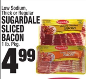 C Town Sugardale sliced sliced bacon offer