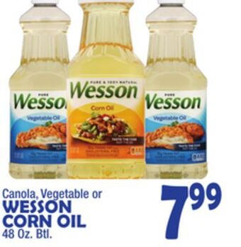 Bravo Supermarkets Wesson corn oil offer