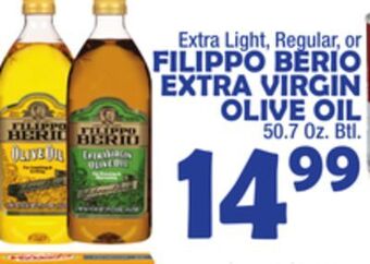 Bravo Supermarkets Filippo berio extra virgin olive oil offer
