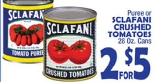 Bravo Supermarkets Sclafani crushed tomatoes offer