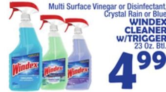 Bravo Supermarkets Windex cleaner w/trigger offer