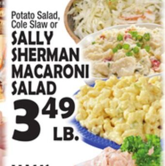 Bravo Supermarkets Sally sherman macaroni salad offer