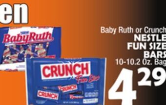 Bravo Supermarkets Nestle fun size bars offer