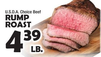 Bravo Supermarkets Rump roast offer
