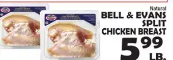 Bravo Supermarkets Bell & evans split split chicken breast offer