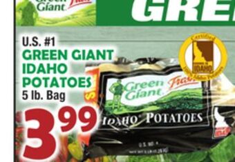 Bravo Supermarkets Green giant idaho potatoes offer