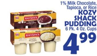 Bravo Supermarkets Kozy shack pudding offer