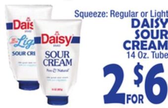 Bravo Supermarkets Daisy sour cream offer