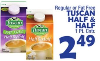 Bravo Supermarkets Tuscan half & half offer