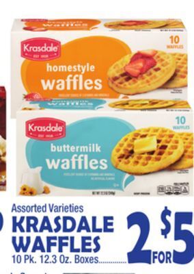 Bravo Supermarkets Krasdale waffles offer