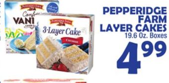 Bravo Supermarkets Pepperidge farm layer cakes offer