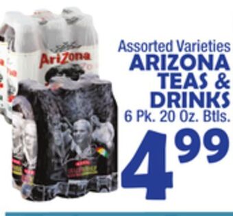 Bravo Supermarkets Arizona teas & drinks offer