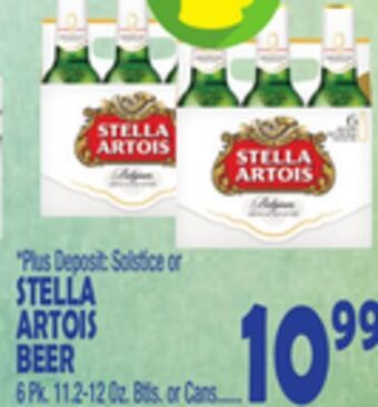 Bravo Supermarkets Stella artois beer offer