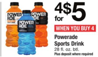 ACME Powerade sports drink offer