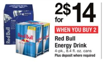ACME Red bull energy drink offer
