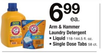 ACME Arm & hammer laundry detergent offer