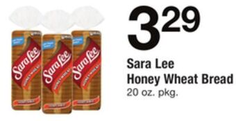 ACME Sara lee honey wheat bread offer
