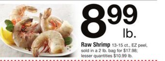 ACME Raw shrimp offer