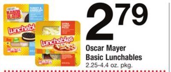 ACME Oscar mayer basic lunchables offer