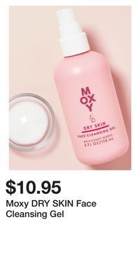 Bath & Body Works Moxy dry skin face cleansing gel offer