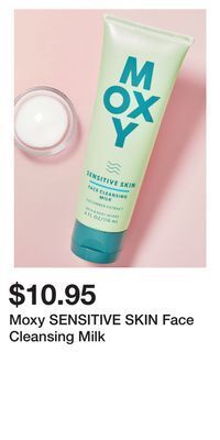 Bath & Body Works Moxy sensitive skin face cleansing milk offer
