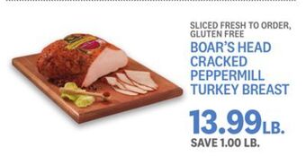Kings Food Markets Boar's head cracked peppermill turkey breast offer