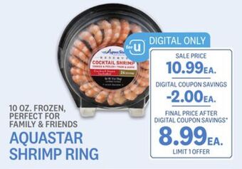 Kings Food Markets Aquastar shrimp ring offer