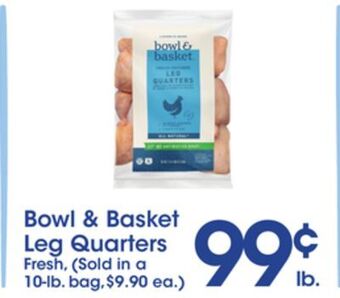 Price Rite Bowl & basket leg quarters offer