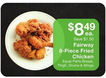 Fairway Store Market Fairway 8-piece fried chicken offer