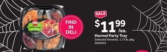 Stop&Shop Hormel party tray offer