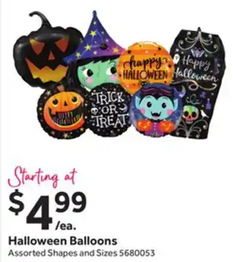 Stop&Shop Halloween balloons offer