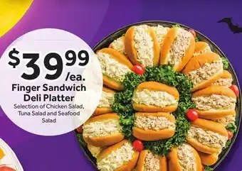 Stop&Shop Finger sandwich deli platter offer