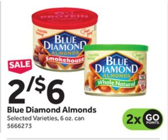 Stop&Shop Blue diamond almonds offer