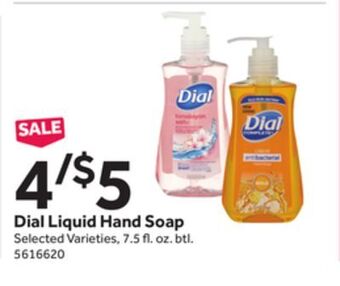 Stop&Shop Dial liquid hand soap offer