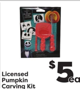 Weis Markets Licensed pumpkin carving kit offer