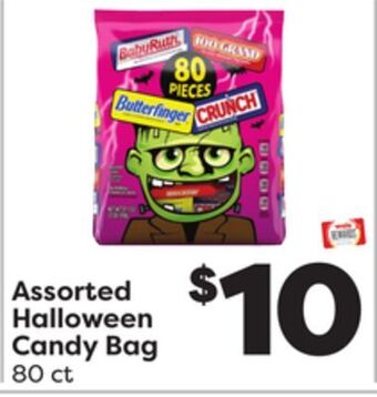 Weis Markets Assorted halloween candy bag offer
