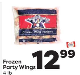 Weis Markets Frozen party wings offer